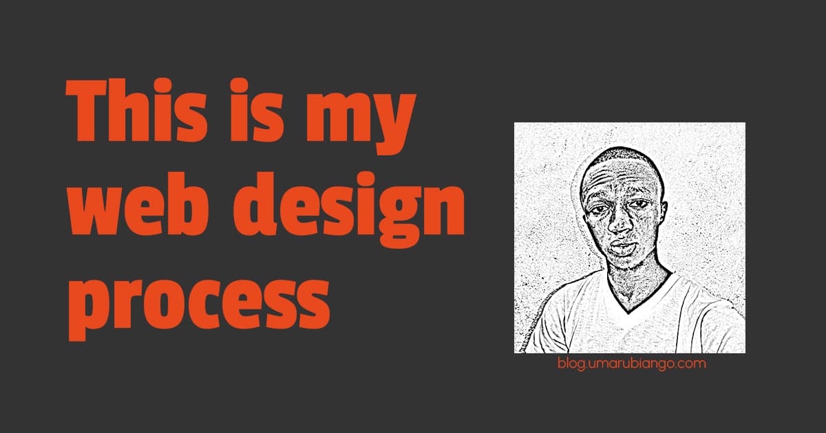 My Web Design Process